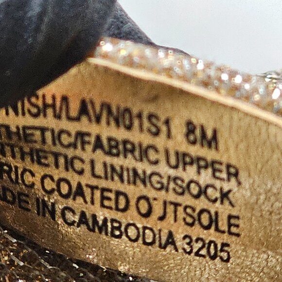 Steven Madden Lavnish in Metallic SZ 8M NWOT GOLD - Picture 3 of 6